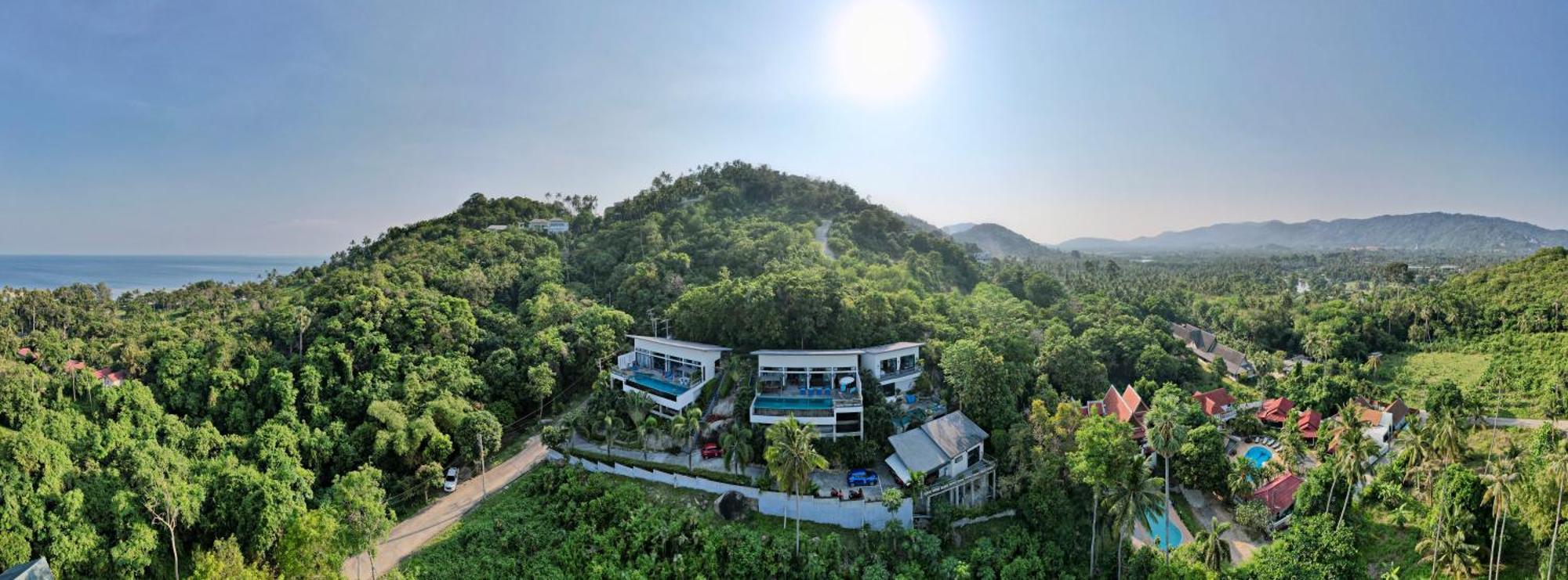 Ko Samui Seaview Pool Villa Seren With Car Laem Set Beach Extérieur photo