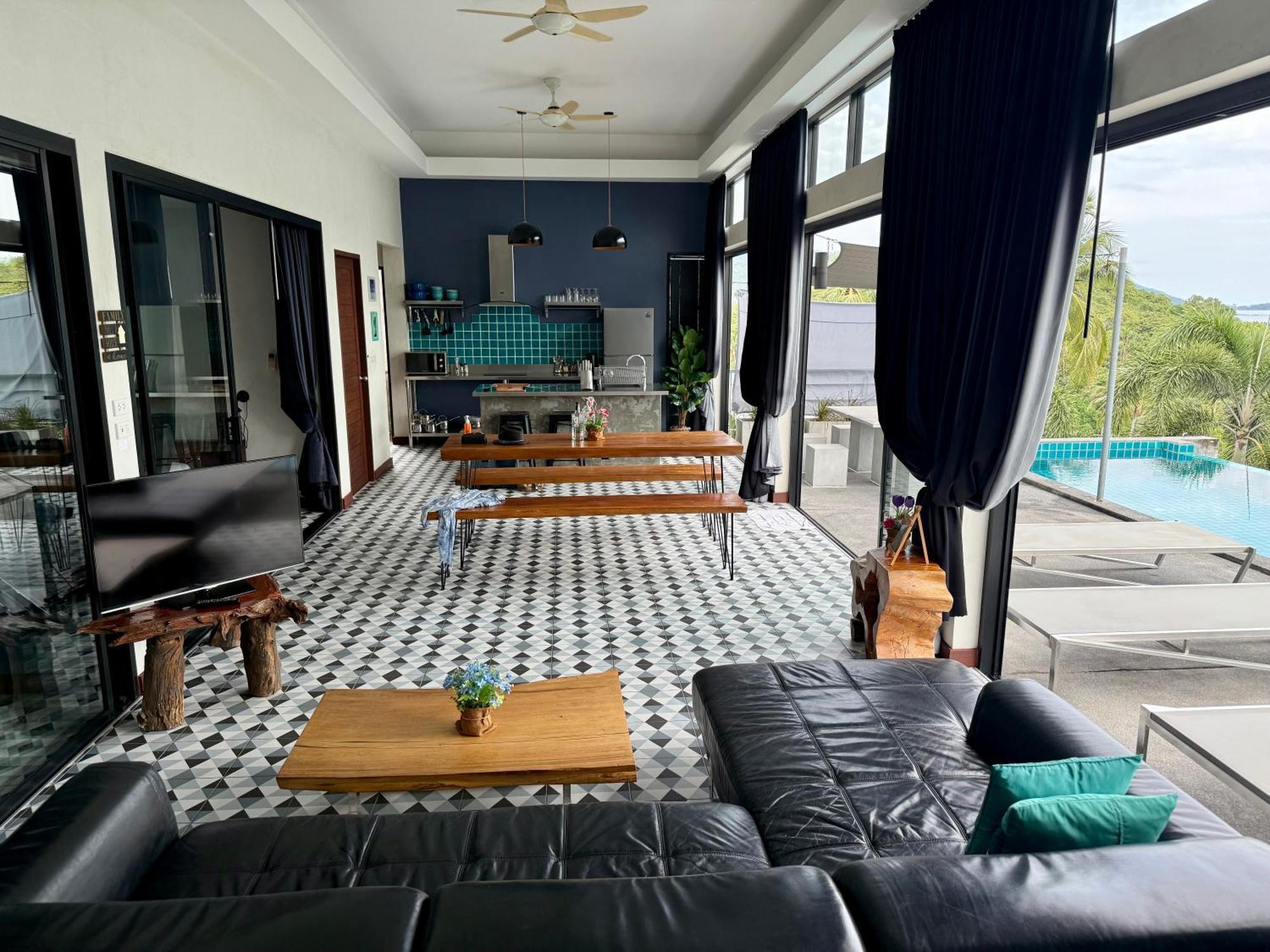 Ko Samui Seaview Pool Villa Seren With Car Laem Set Beach Extérieur photo