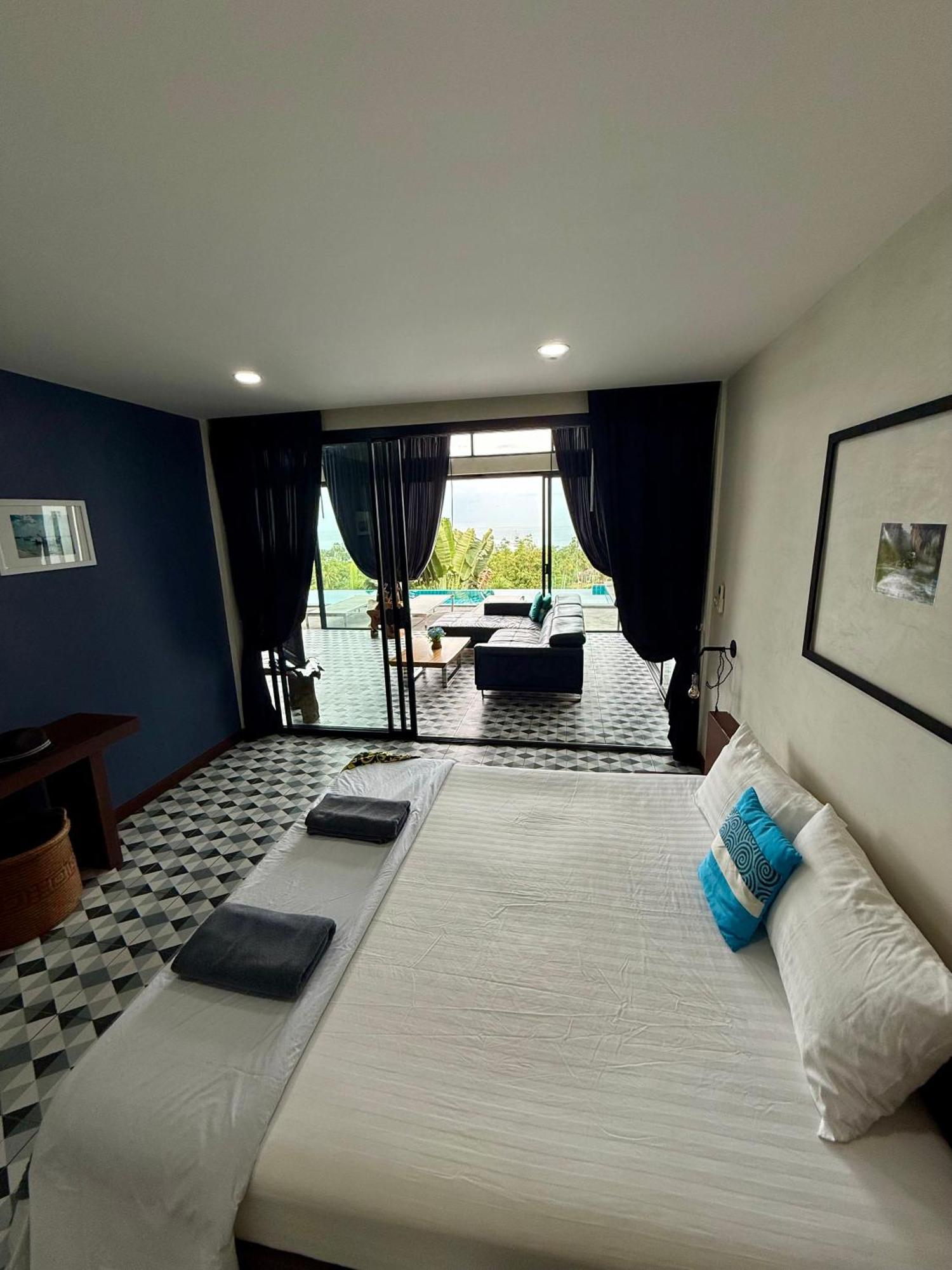 Ko Samui Seaview Pool Villa Seren With Car Laem Set Beach Extérieur photo