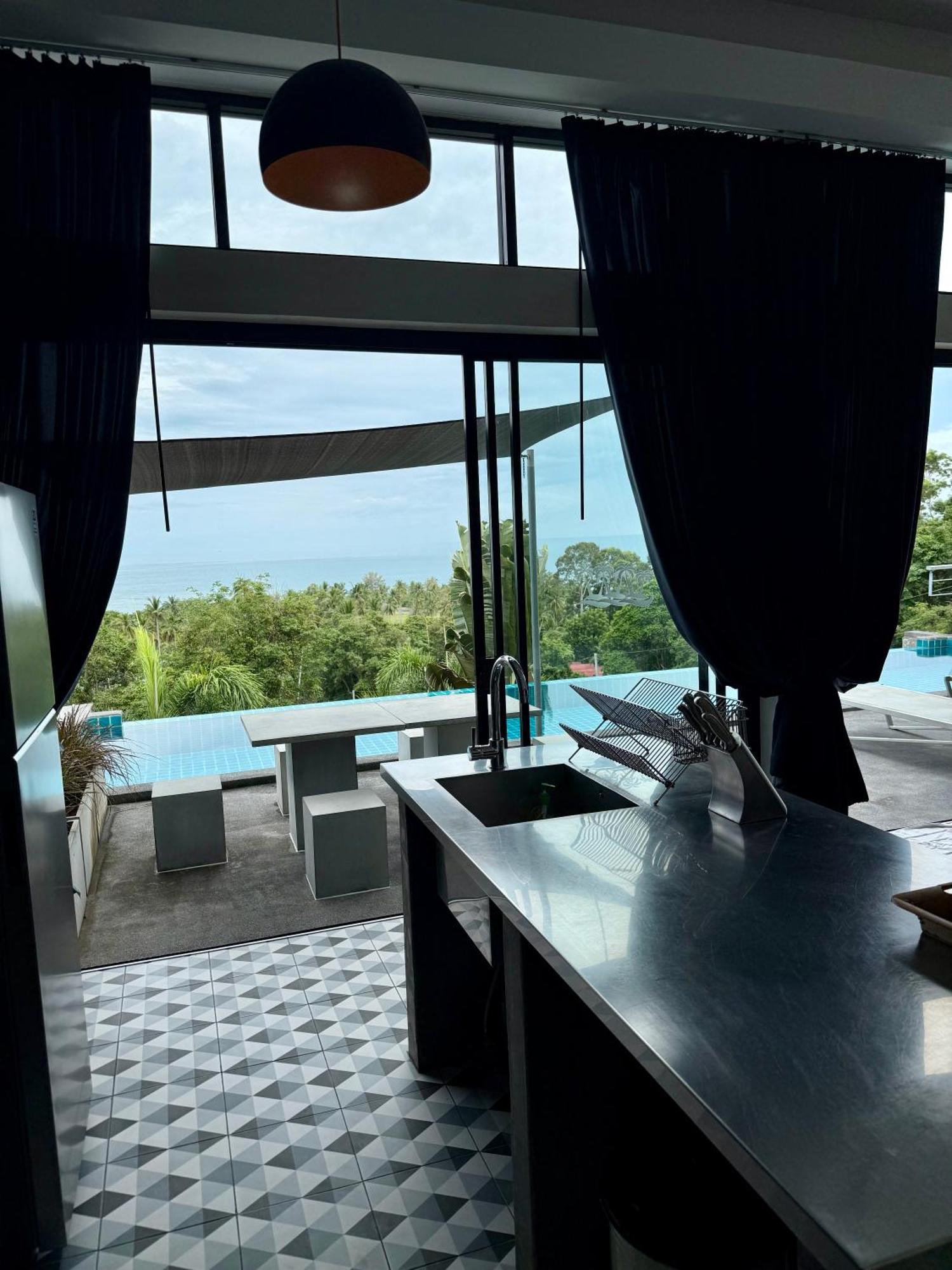 Ko Samui Seaview Pool Villa Seren With Car Laem Set Beach Extérieur photo