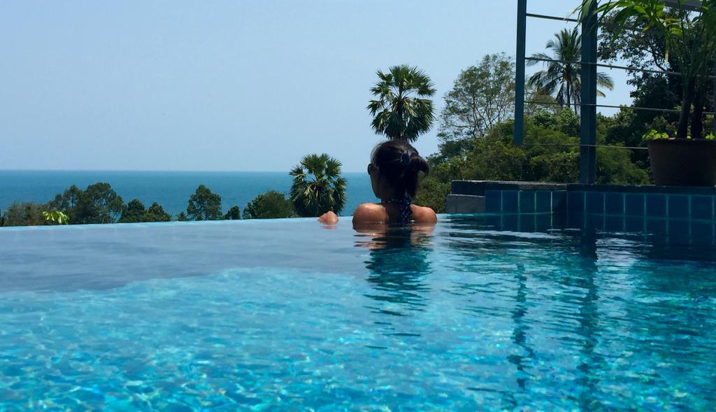 Ko Samui Seaview Pool Villa Seren With Car Laem Set Beach Chambre photo