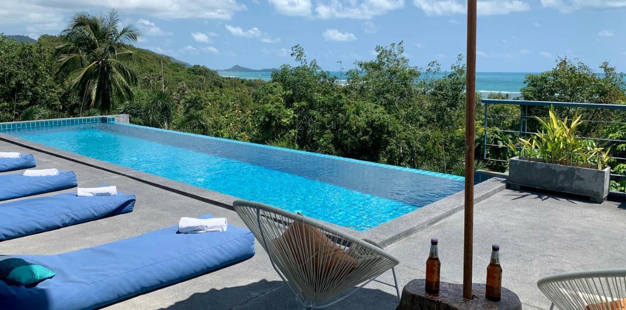Ko Samui Seaview Pool Villa Seren With Car Laem Set Beach Extérieur photo